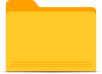 Blank Yellow Folder